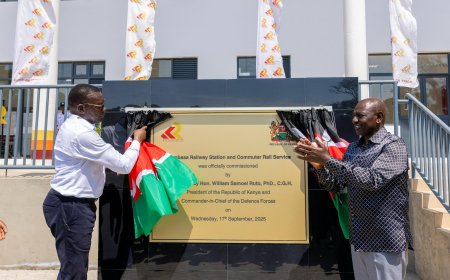 Ruto Launches New Mombasa Commuter Rail Service, Saving SGR Passengers Time & Money [PHOTOS]
