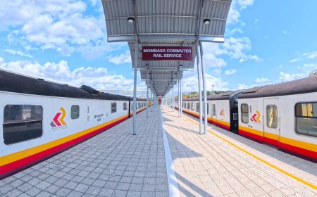 Kenya Railways Releases Schedule & Fares For New Mombasa Commuter Rail Service