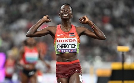 Kenya's Faith Cherotich Wins Women's 3000m Steeplechase After Duel With Winfred Yavi