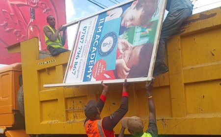 Major Nairobi Roads Targeted In Crackdown On Illegal Billboards