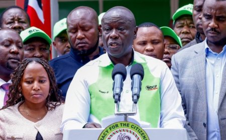 Blow To Gachagua As By-Election Aspirant Quits His Party