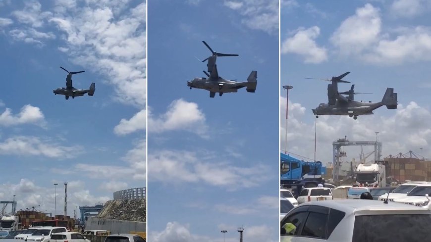 Why Multibillion US Military Aircraft Was In Mombasa