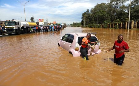 Kenyans In Nairobi & 33 Counties Warned Of Heavy Rains Leading To Floods This Weekend