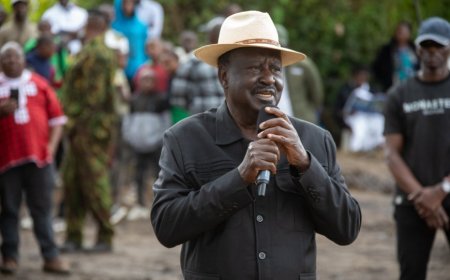 Raila Sends Message To Kenyans Amidst Claims Of Being Admitted In Hospital