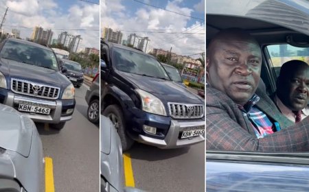 Driver Of ODM MP Who Blocked Larry Madowo's Car In Viral Video Faces Arrest