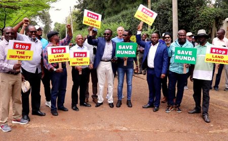 Runda Residents Protest To Safeguard Public Land