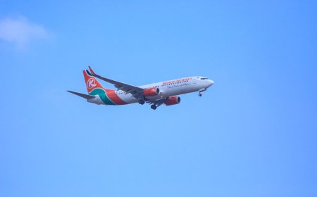 56,000 People Tracking Kenya Airways Plane Ferrying Raila Odinga's Body