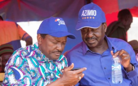 Kalonzo Cuts Short UK Trip After Raila Odinga's Death