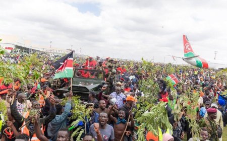 UK Tells Its Citizens Not To Travel To Sections Of Kenya After Raila Odinga's Death