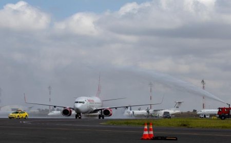 What It Means: Water Salute Given To KQ Plane That Flew Raila Odinga's Body