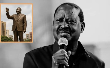 Plans To Build Raila Odinga Statue In Nairobi CBD
