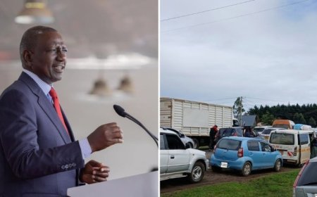 Ruto Announces Expansion Of Rironi–Nakuru–Mau Summit Highway To Malaba