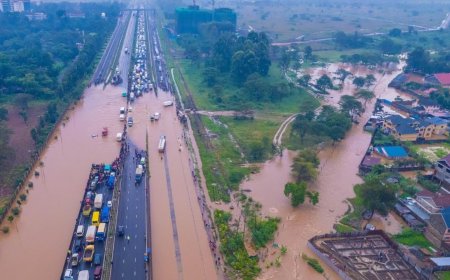 KeNHA Issues Alert After Floods Block Major Highway