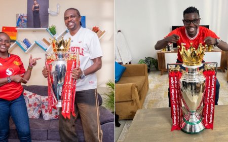 EPL Trophy Makes Surprise Visit To Homes Of Kenyans [PHOTOS]
