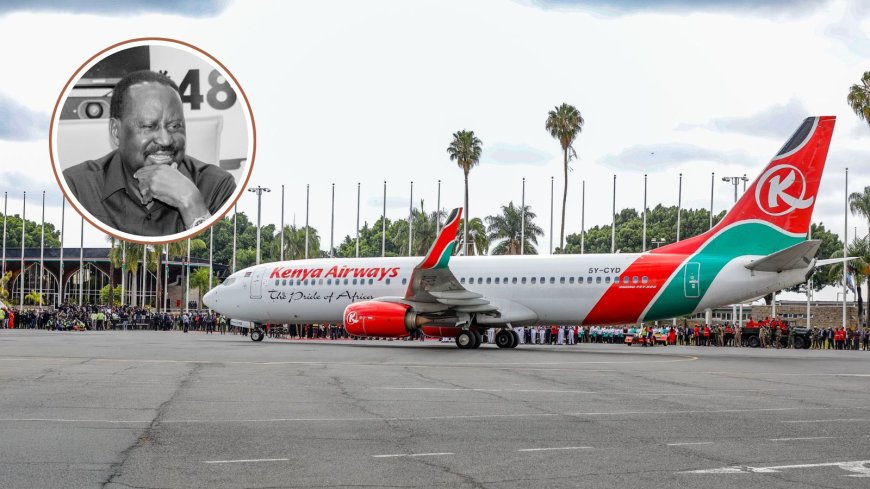 Kenya Airways Increases Nairobi-Kisumu Flights Ahead Of Raila Odinga Burial