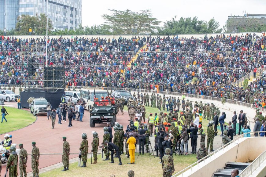 Raila Odinga Farewell: 2 Killed In Stampede At Nyayo Stadium