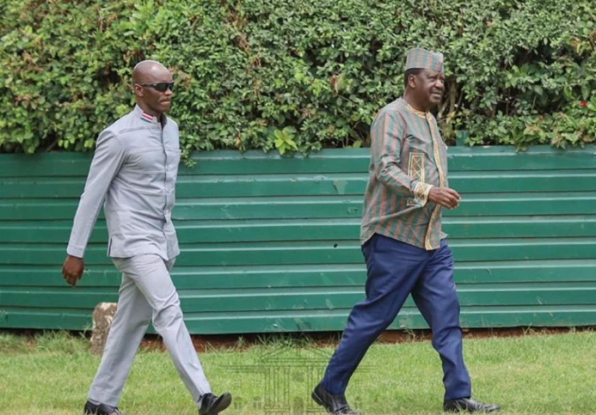 Raila's Bodyguard Maurice Ogeta To Get Govt Job: Ruto