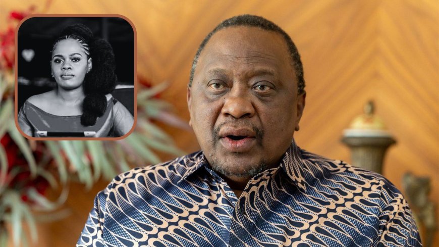 Uhuru Donates Ksh1 Million To Betty Bayo's Family Days After Singer's Death