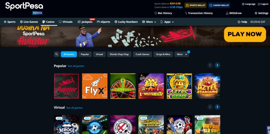 SportPesa Kenya Launches USSD Casino: A Game-Changing Breakthrough For Fast, Data-Free Betting