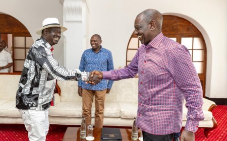 How Popularity In Ruto-Raila Handshake Rose In 6 Months: TIFA Report