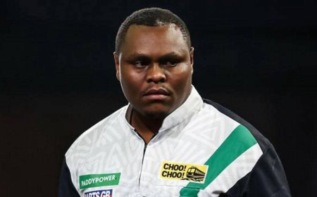 Meet Kenyan Who Clinched Shocking Win In World Darts Championship Debut