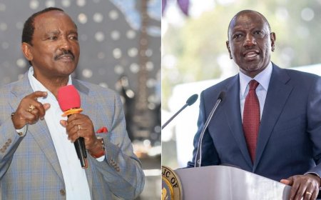 Ruto Cornered Over Stealing Kalonzo's Ukambani Projects