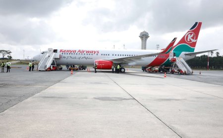 Acting Kenya Airways CEO Witnesses Return Of 17-Year-Old Boeing Aircraft