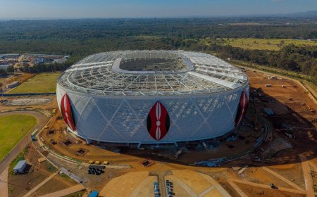 IN PICTURES: Raila Odinga Stadium Now Over 80% Complete