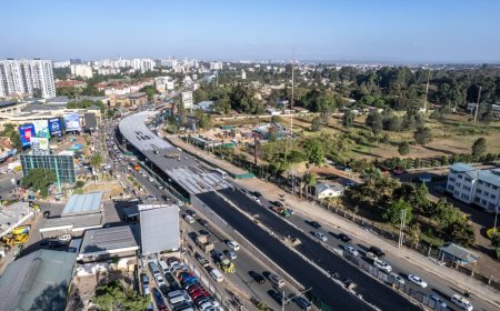 Ruto Announces When Ngong Road Flyover Will Be Complete