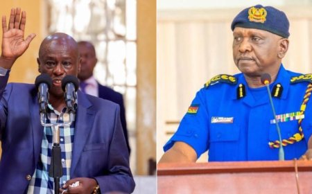 Nairobi Traders Appeal To IG Kanja Ahead Of Gachagua's March To His Office