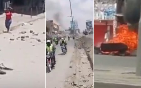Chaos in Kitengela: Youth Block Highway, Clash With Police Over Fatal Shooting