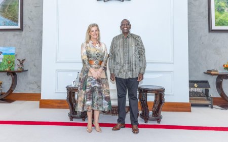 Ruto Hosts UK Duchess at State House as Focus Shifts to Women in Power