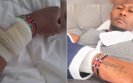DJ Mo In Hospital After Panga Attack By Robbers