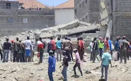 4 Dead After Building Collapses In Nairobi's Shauri Moyo