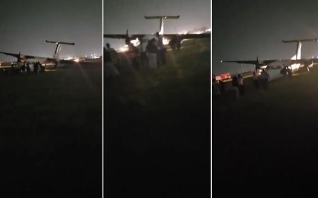 Passenger Aircraft Crash-Lands At Wilson Airport [VIDEO]