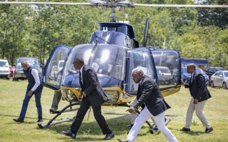 Why People Bend Their Heads When Walking Around Helicopters