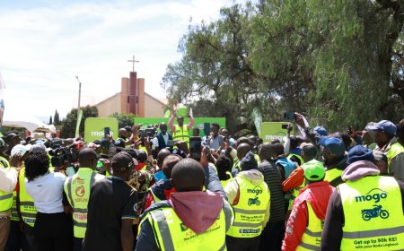 Mogo Trains 1,000+ Boda Riders in Nakuru, Gifts Bikes, Gear in Safety Drive