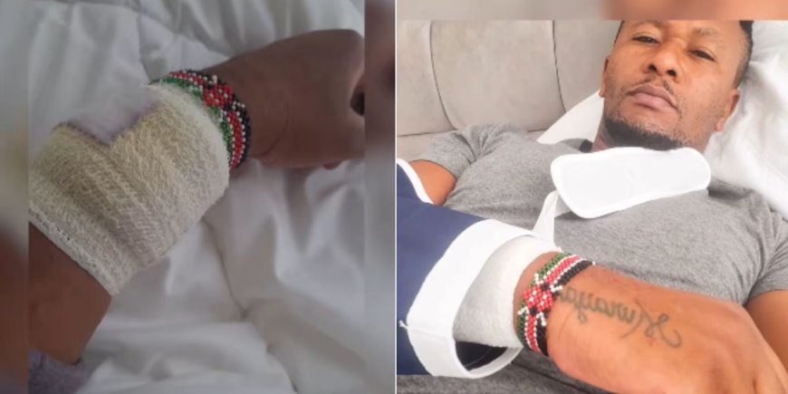 DJ Mo In Hospital After Panga Attack By Robbers