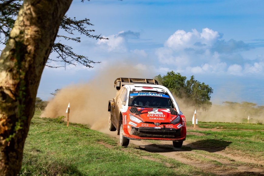 Toyota's Takamoto Katsuta Wins 2026 WRC Safari Rally, Makes History