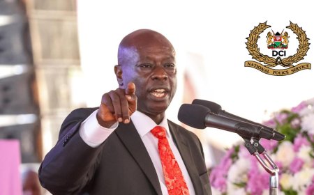 DCI Threatens To Arrest Rigathi Gachagua, Reveals Why
