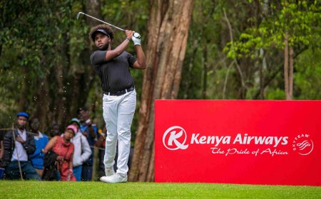 KQ Unveils Deal With Golfer Njoroge Kibugu in Global Sports Push