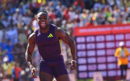 Omanyala Wins Kip Keino Classic With Second Consecutive Run Under 10 Seconds