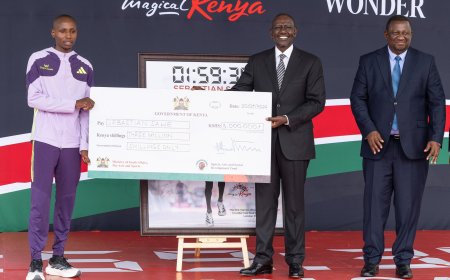 Ruto Increases Daily Athlete Allowance After Sebastian Sawe's Historic Victory