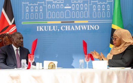 Suluhu Bashed Over Telling Ruto To Help Crack Down On Protests