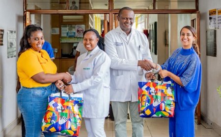 Shell Club Celebrates Mother’s Day with Support for New Mothers at Pumwani Maternity Hospital