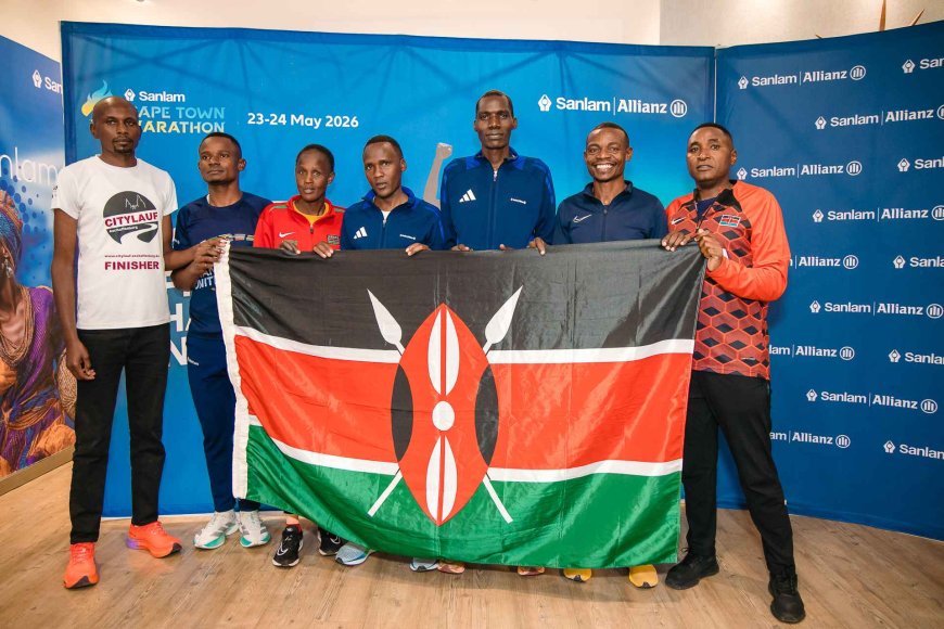 Sanlam Allianz Uses Cape Town Marathon to Champion African Talent 1 Kenyan Stars to Battle for Ksh4.5 Million Prize as Cape Town Marathon Makes History Push