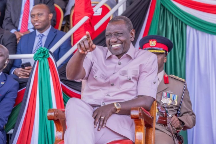 President Ruto was crowned the best African leader in which awards?