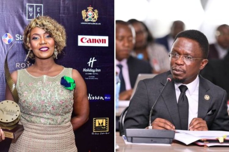 Sanaipei Tande called out CS Ababu Namwamba over an unpaid amount of money promised for winning the 2022 Kalasha Awards. How much was it?
